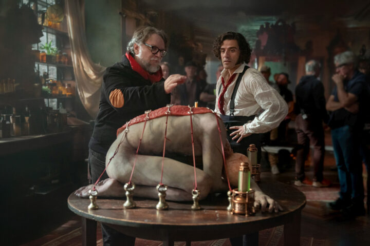 Guillermo del Toro e Oscar Isaac