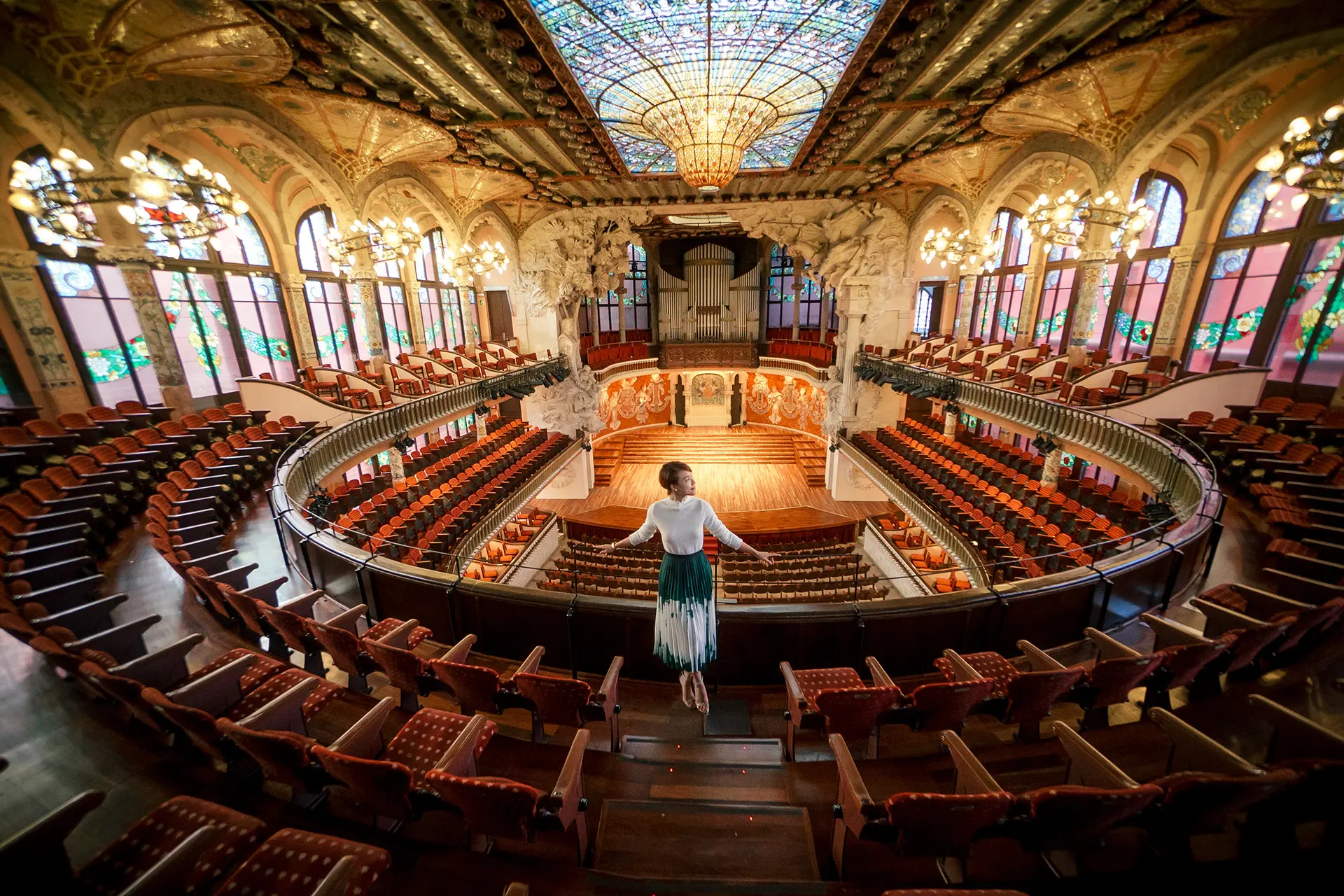 Palau de la Música Catalana interno