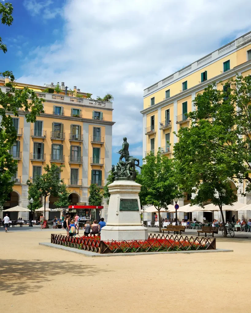 Plaça de la Independència Girona