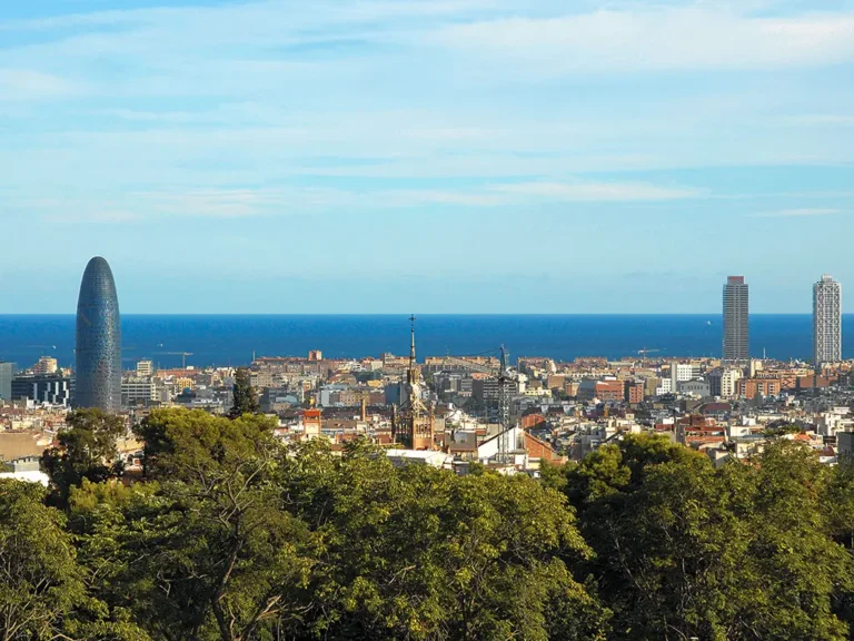 Panoramica di Barcellona