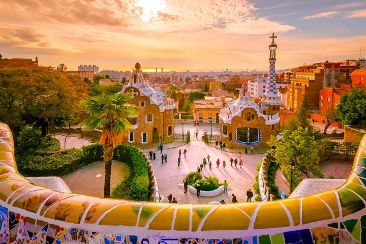 Barcellona Park Güell vista