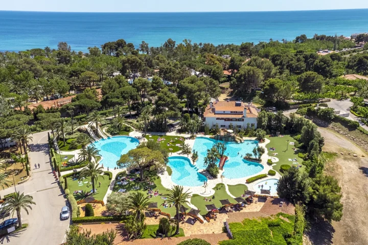 Camping Playa Montroig vista