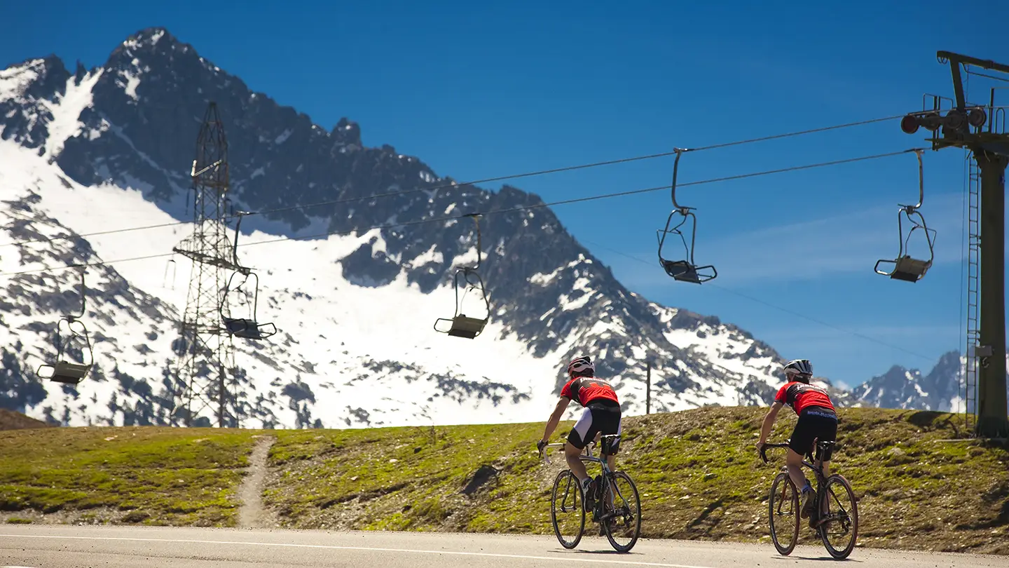 Ciclisti a Port de la Bonaigua