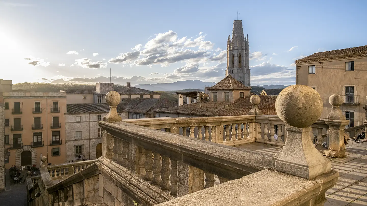 Escala monumental catedral de Girona