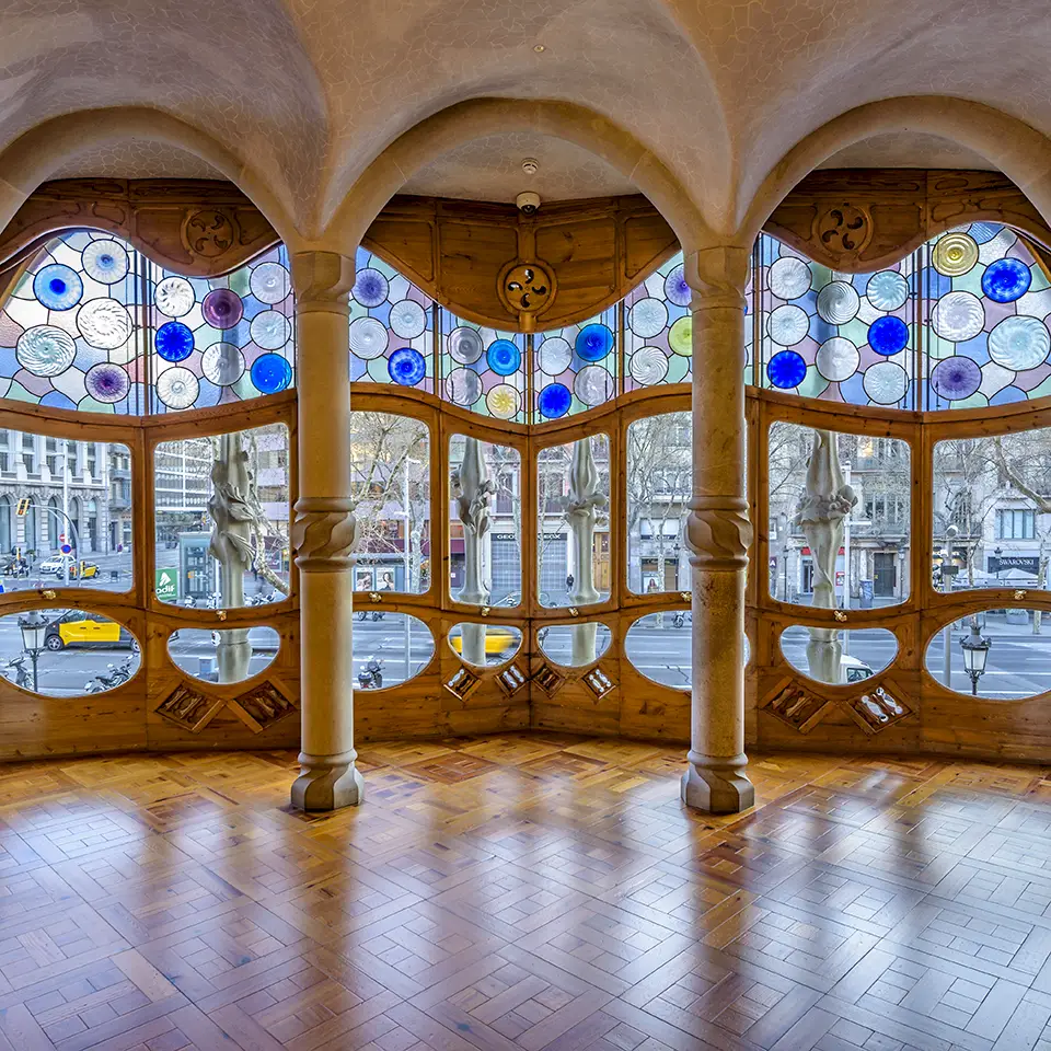 Finestre della Casa Batllo Barcellona