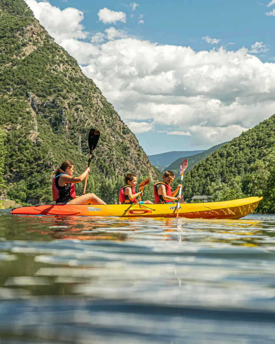 Lago di Torrassa in kayak