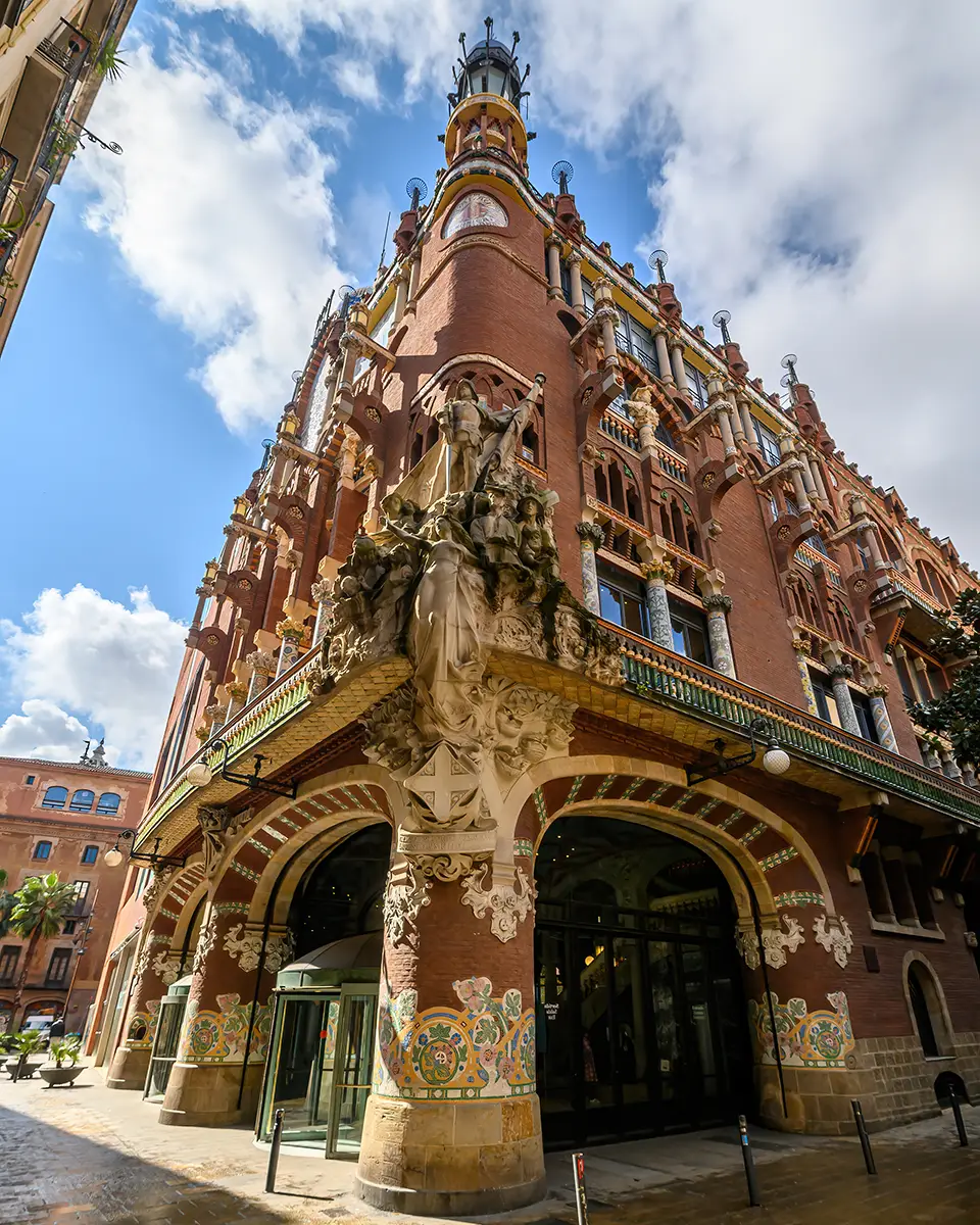 Palau de la musica catalana esterno