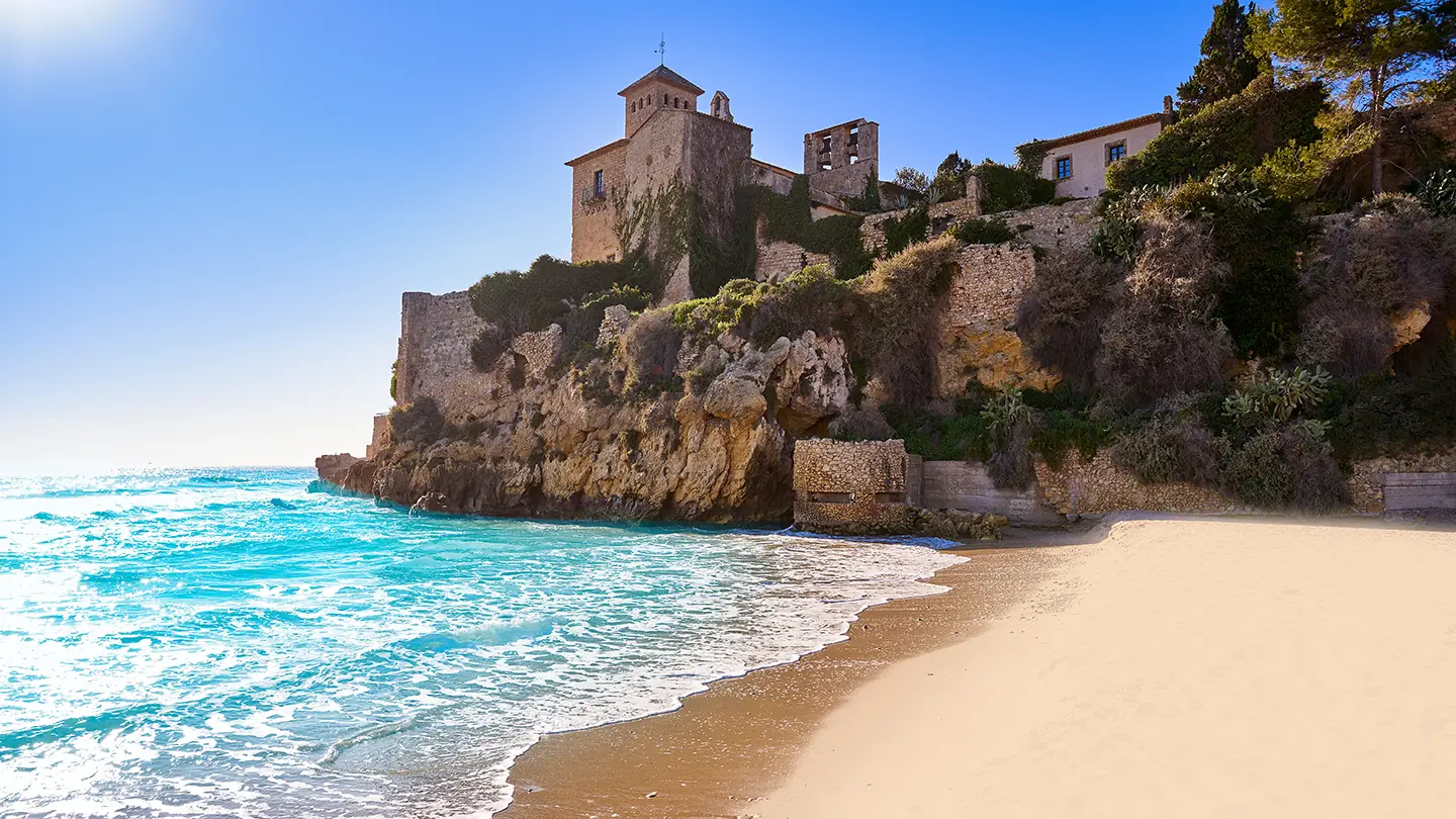 Spiaggia di Tamarit in Altafulla