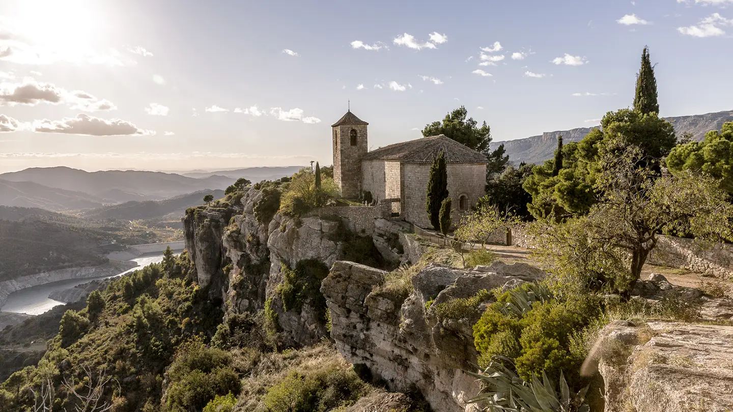 Vista del Borgo di Siurana