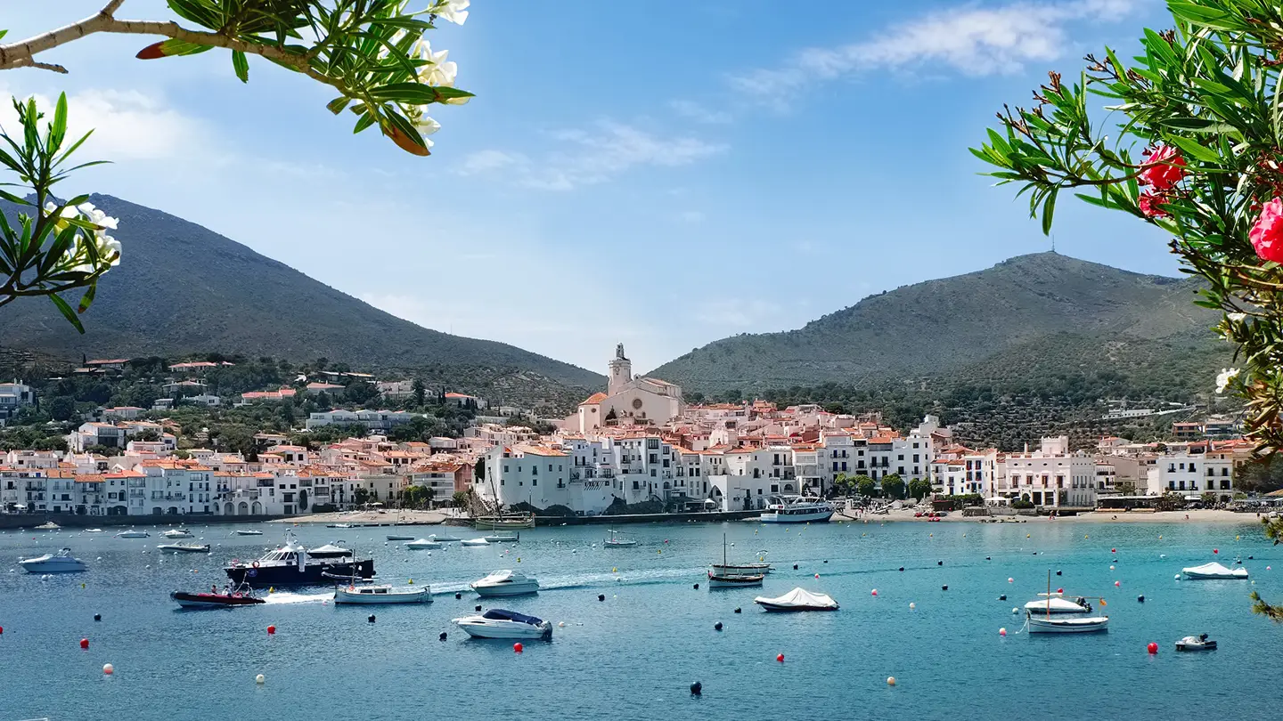 Vista panoramica baia di Cadaques