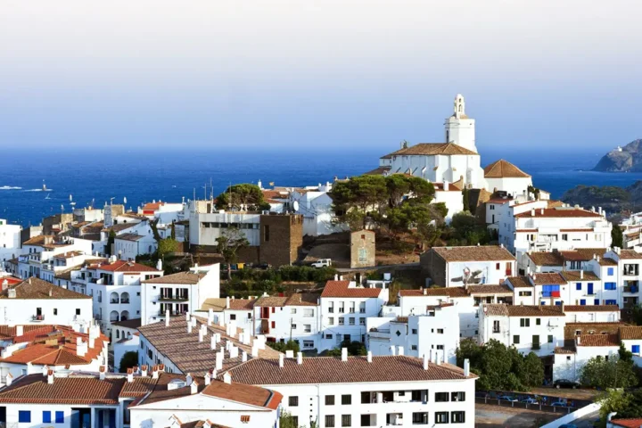 Catalunya vista panoramica di Cadaques