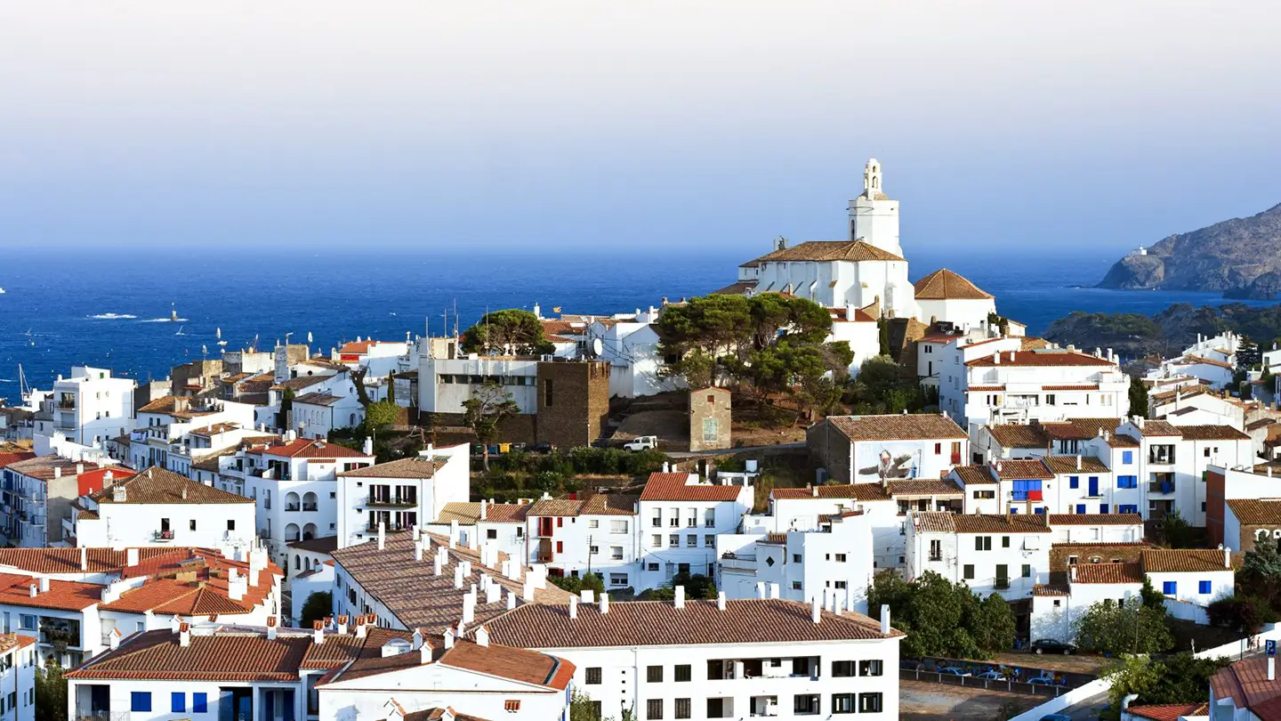Catalunya vista panoramica di Cadaques