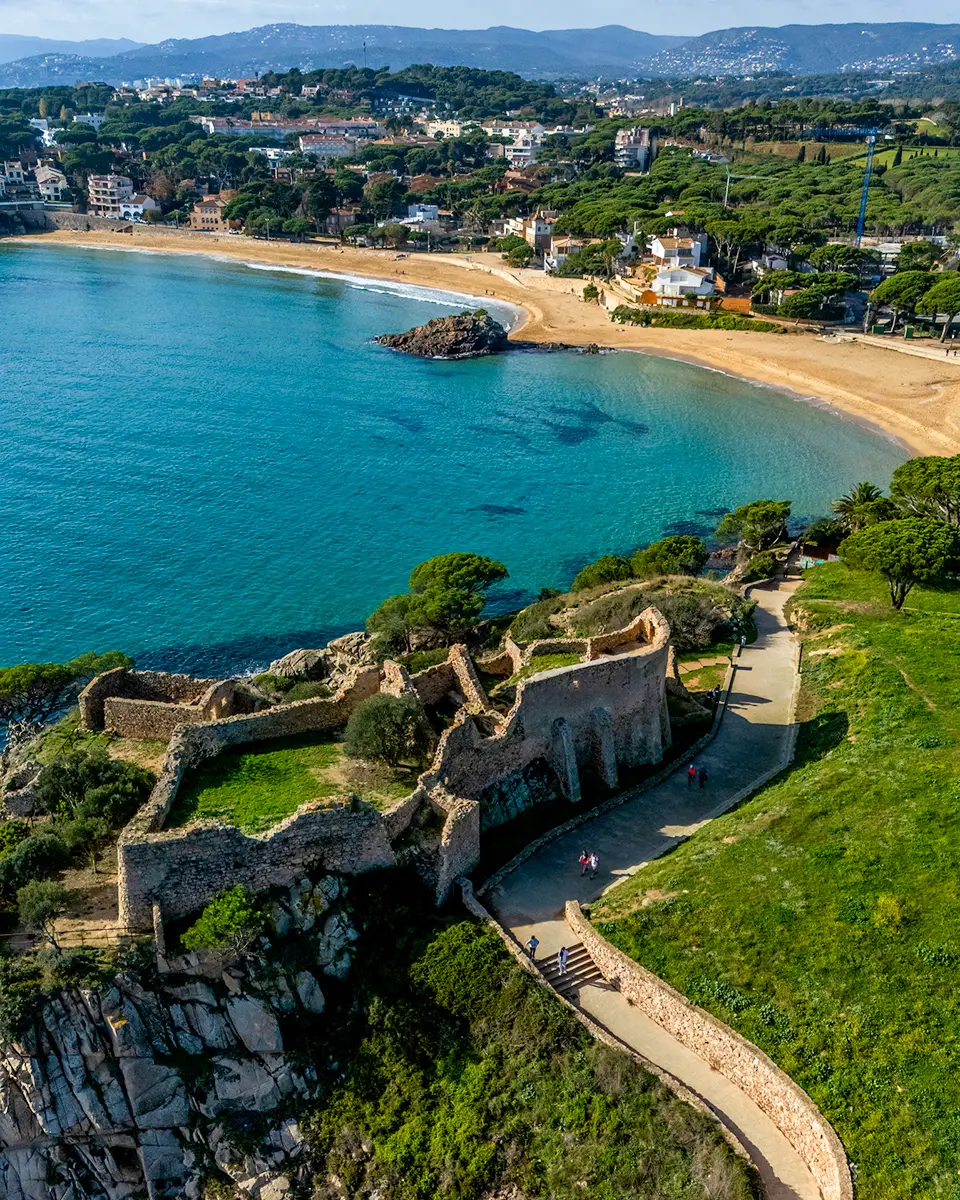 Castell de Sant Esteve de Mar a Palamós