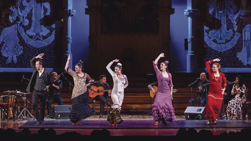 Spettacolo di flamenco al Palau de la Musica