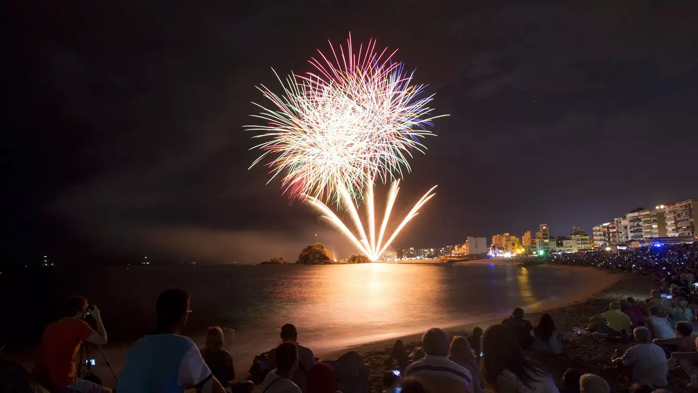 Blanes concorso fuochi d'artificio