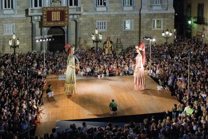 Festes de la Mercè ball de gegants