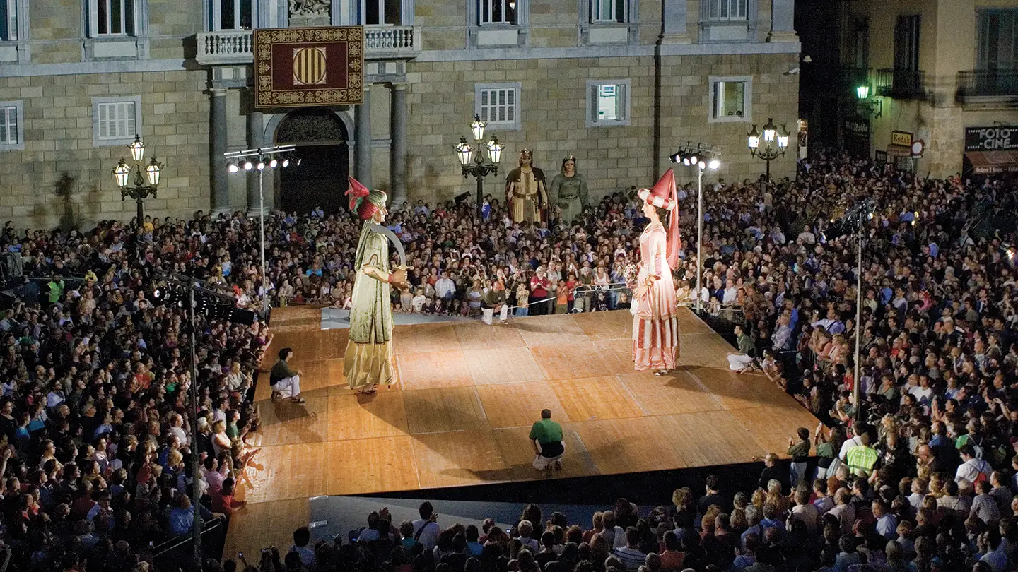 Festes de la Mercè ball de gegants