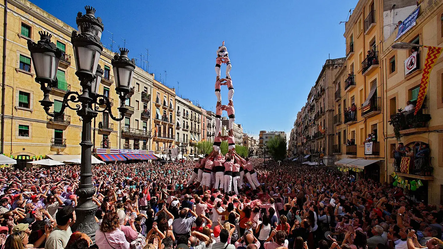 Castellers a Tarragona
