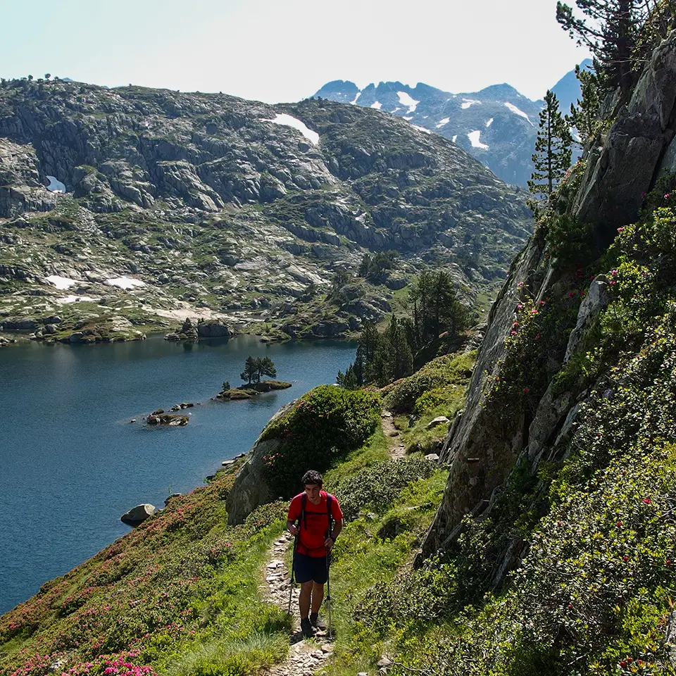 Trekking a l'estany de Romedo