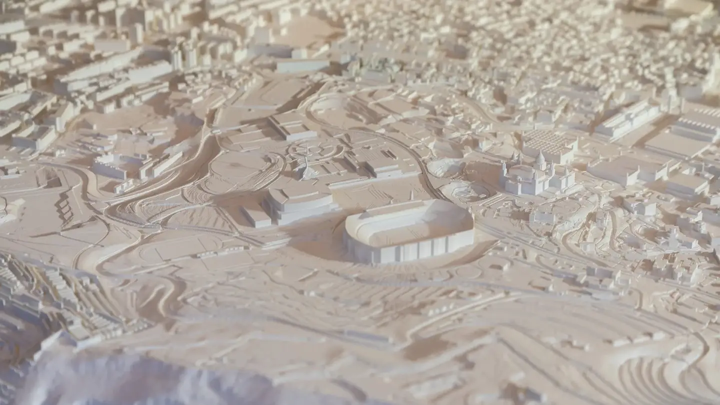 Maqueta Pla de Barcelona